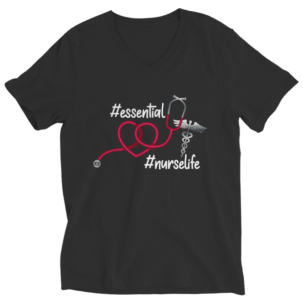Nurse T-Shirt Risk So Much And Give So Much, Essential-Nurselife - Kubby&Co Worldwide