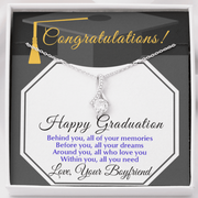Happy Graduation Girlfriend Alluring Beauty Necklace Gift - Kubby&Co Worldwide