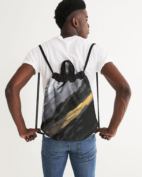 Canvas Drawstring Bag, Custom Design Apparel - Earth Tones - Kubby&Co Worldwide