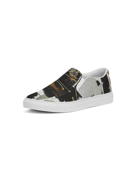 Custom Design, Women's Slip-On Canvas Shoe-Earth Tones - Kubby&Co Worldwide