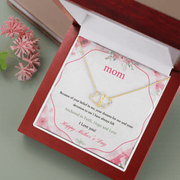 Gold Necklace, 18 Diamonds, Mother's Day, I Love You - Kubby&Co Worldwide