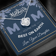 Gold Necklace, Mother's Day From Daughter, Best On Earth - Kubby&Co Worldwide