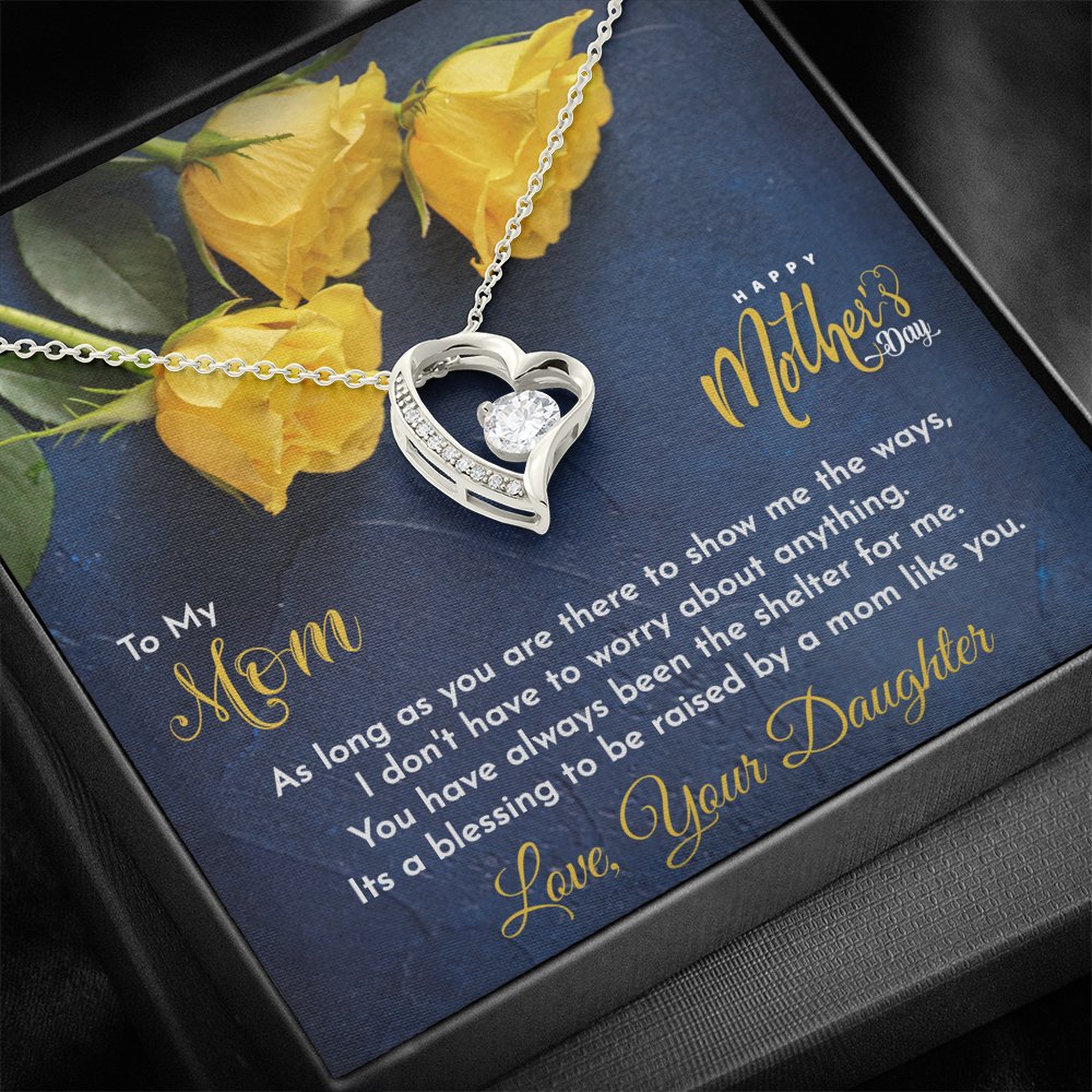 Gold Necklace, Mother's Day Gift, You Are My Shelter - Kubby&Co Worldwide