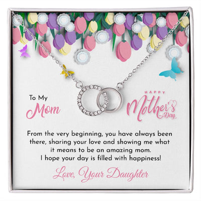 Mother's Day With Love, The Perfect Pair Necklace, Amazing Mom - Kubby&Co Worldwide
