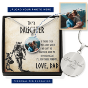 My Daughter, In Your Heart, Viking Photo Upload & Engraved - Kubby&Co Worldwide
