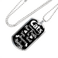 Engraved Gold Necklace, Cat Lovers, Cat Tag Pendant Paw Prints - Kubby&Co Worldwide