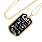 Engraved Gold Necklace, Cat Lovers, Cat Tag Pendant Paw Prints - Kubby&Co Worldwide
