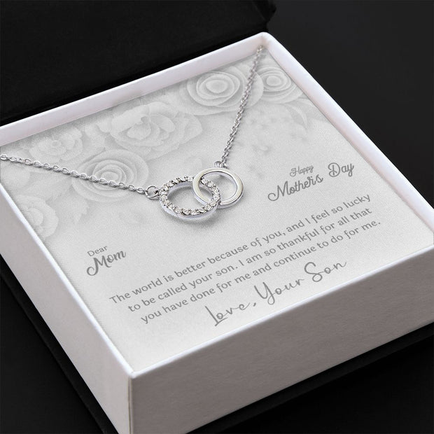 The Perfect Pair Necklace, Thankful From Son - Kubby&Co Worldwide