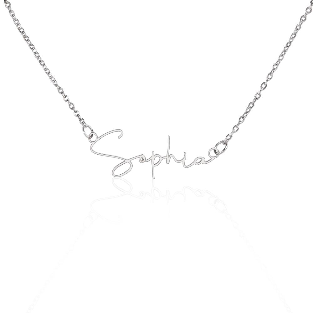 Daughter, Happy Mother's Day, Signature Style Necklace, You Can Be - Kubby&Co Worldwide