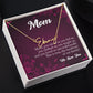 Mom With Love, Signature Style Necklace, Family Backbone - Kubby&Co Worldwide