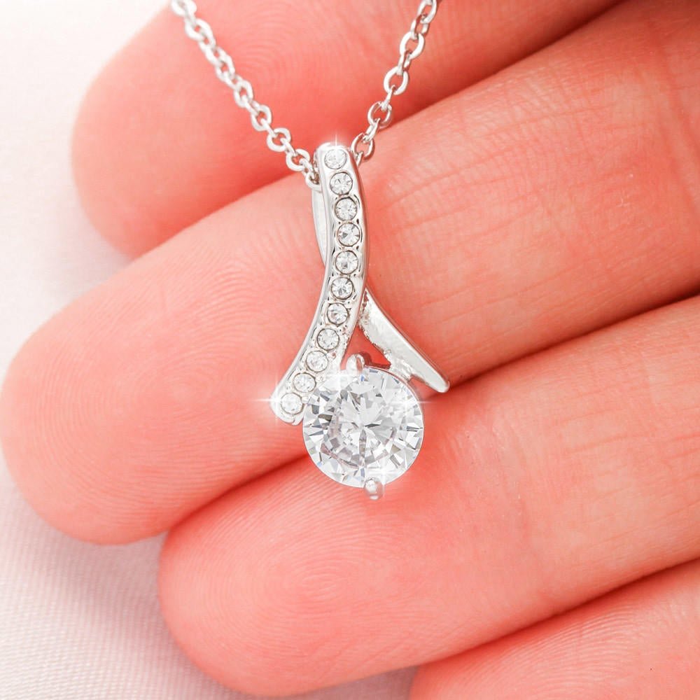 White Gold, Valentines Day Alluring Necklace, Girlfriend Soulmate - Kubby&Co Worldwide